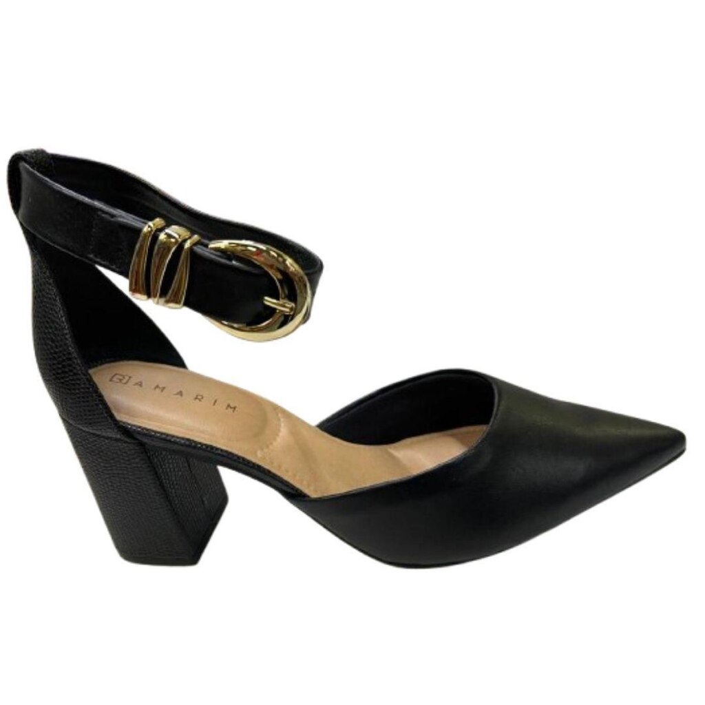 Sandalia Ramarim Preto Feminino Original 26-54134