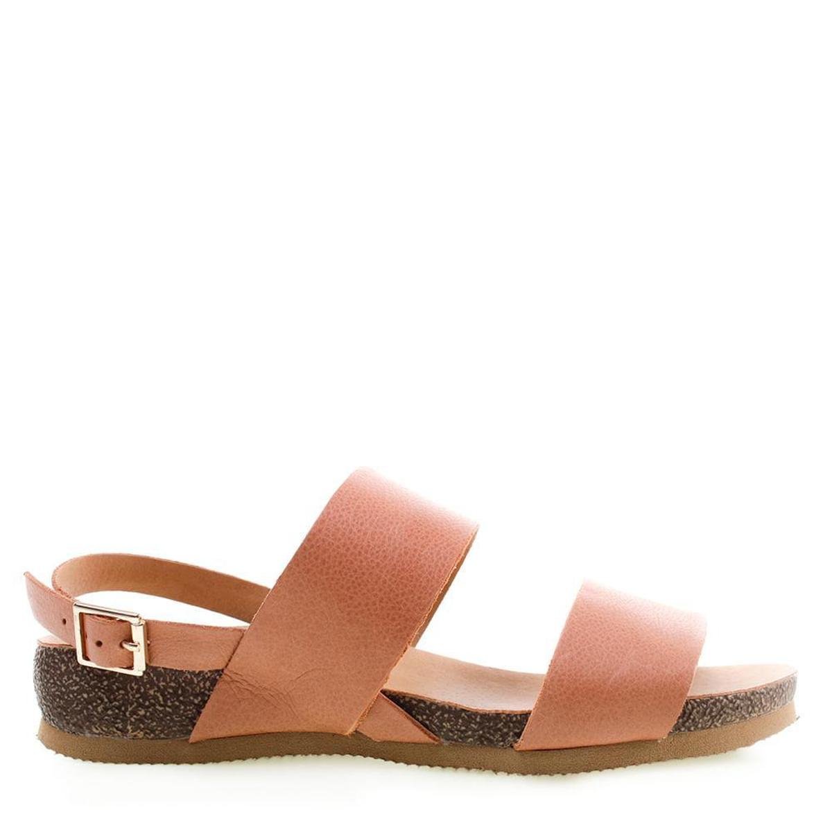 Sandália Rasteira Bottero Couro Marrom 39 Menor preço em Sandália Rasteira Bottero Couro Marrom 39