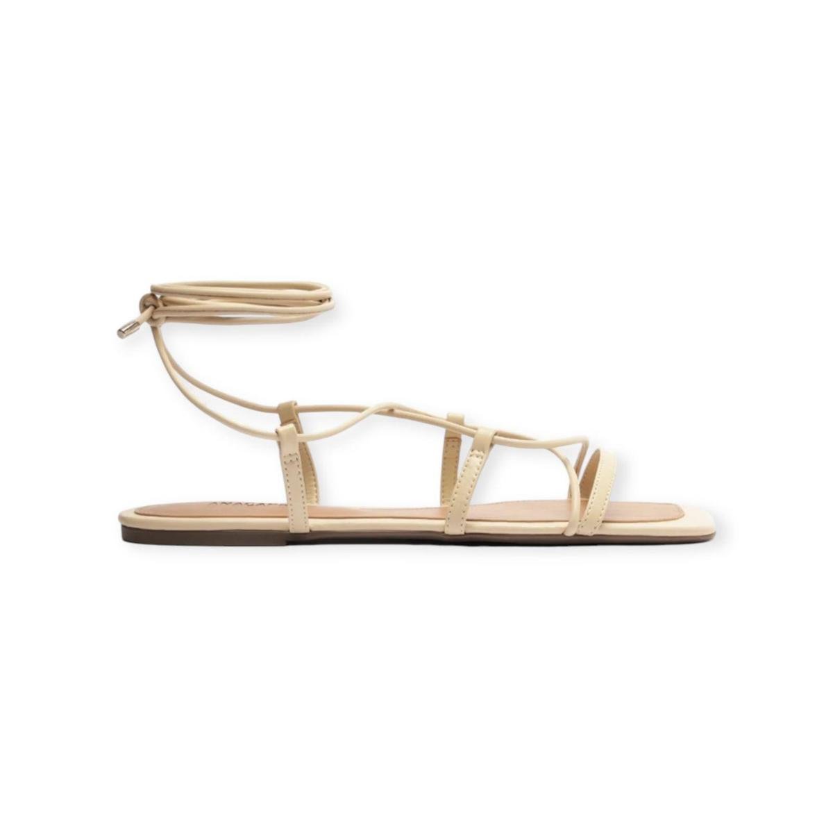 Sandalia Rasteira Feminina Anacapri Tiras Amarração Bege é ruim? Sandalia Rasteira Feminina Anacapri Tiras Amarração Bege é boa?