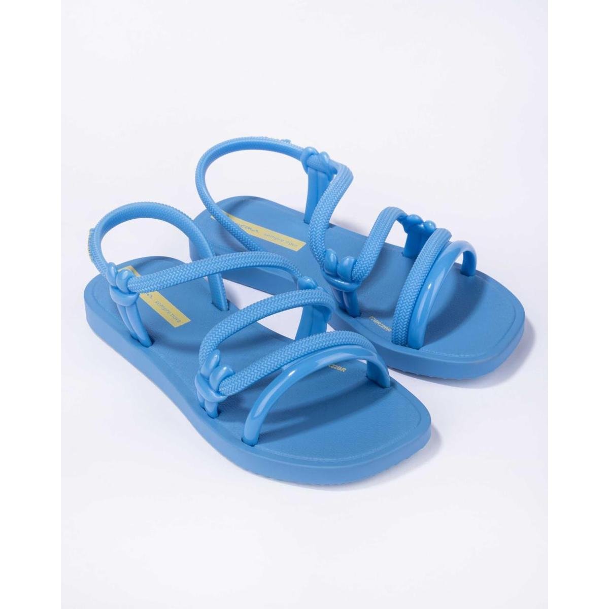 Sandália Rasteira Ipanema Solar Infantil - Azul Menor preço em Sandália Rasteira Ipanema Solar Infantil - Azul