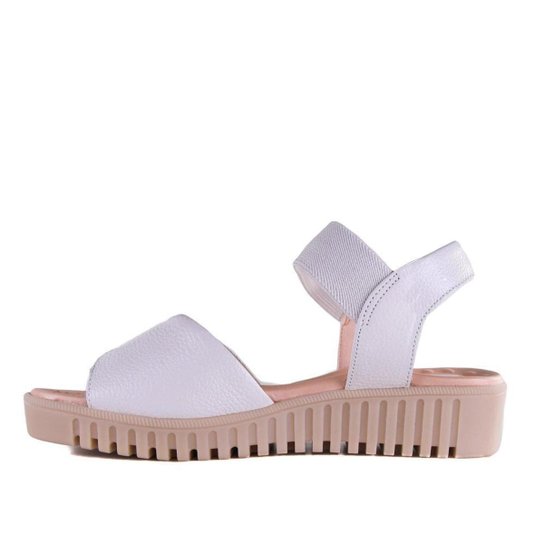 Sandália Rasteira Lia Line Comfort Feminina