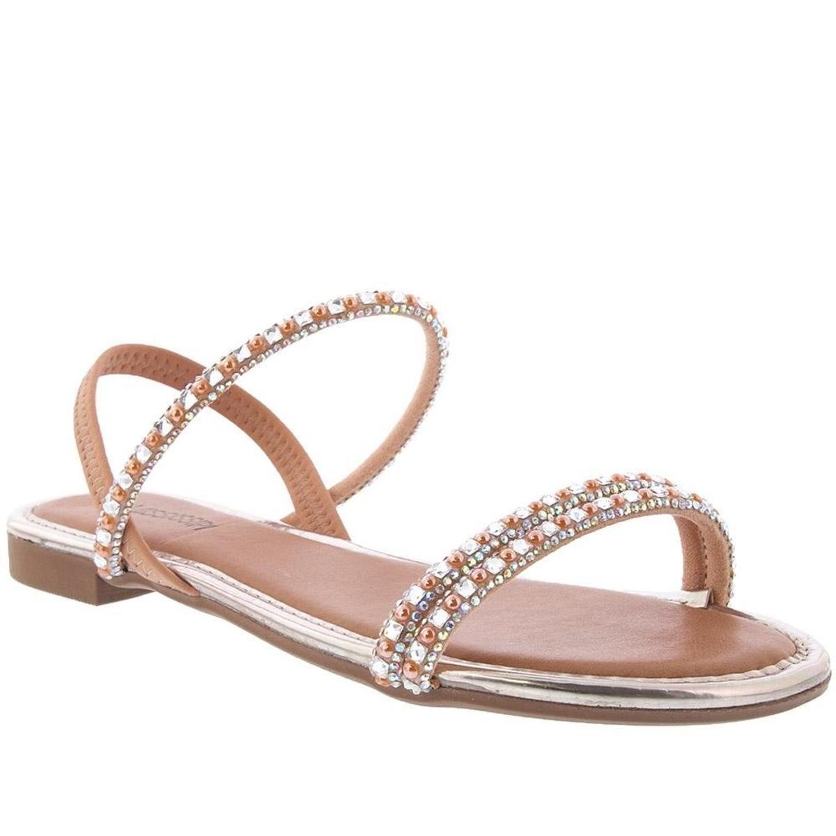 Rasteira Mississipi Branco Feminina Q3791-0010 | Omar Calçados