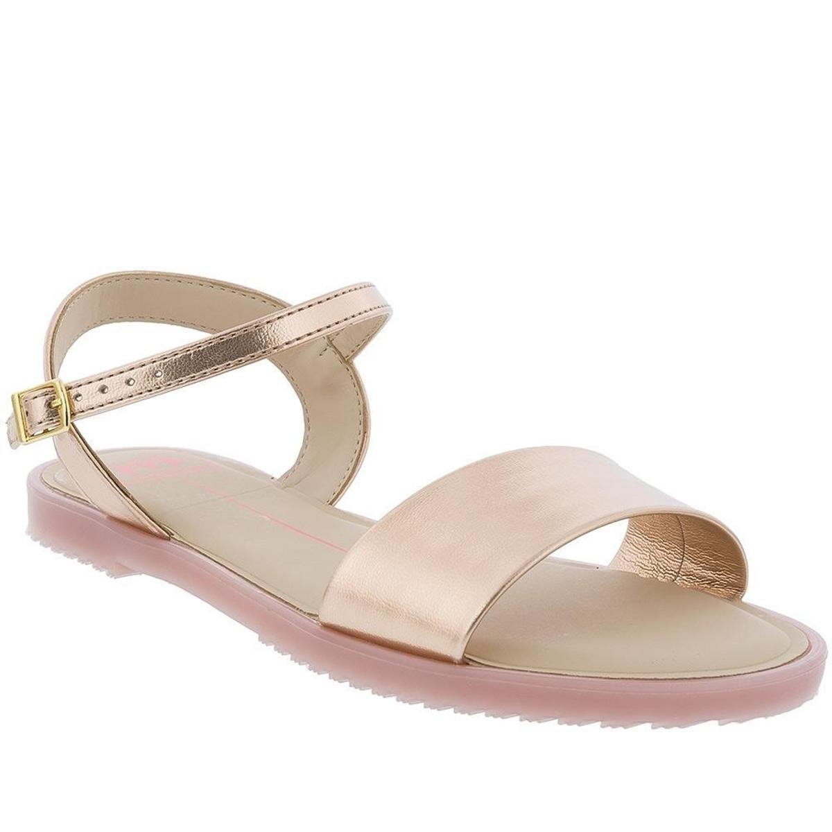 Sandália Rasteira Moleca Nude - Bronze é ruim? Sandália Rasteira Moleca Nude - Bronze é boa?