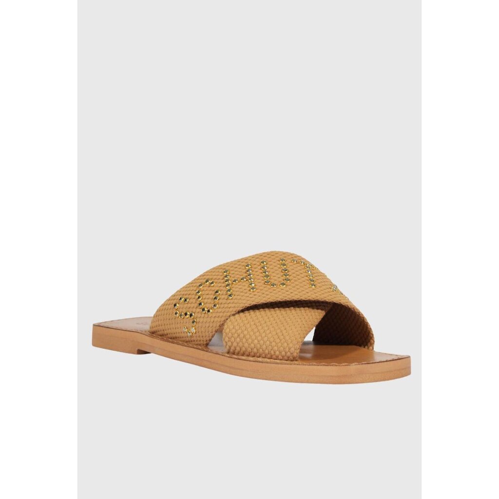 Sandália Rasteira X Schutz Caramelo Schutz
