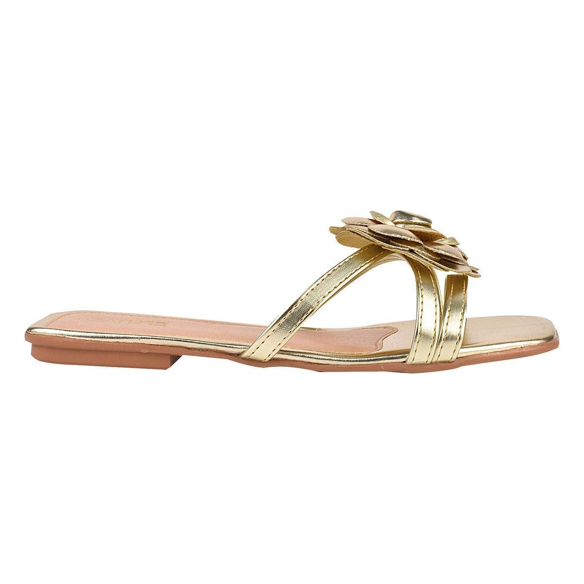 Rasteira Mariah Leruchel Flor Sandalia Mariah Preco Sandalia Marua