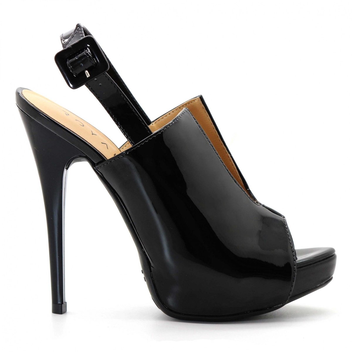 sandalia plataforma salto fino