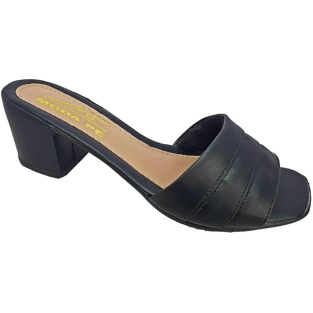 Sandália Salto Alto 05 cm Extra Conforto 03 Moda Pé