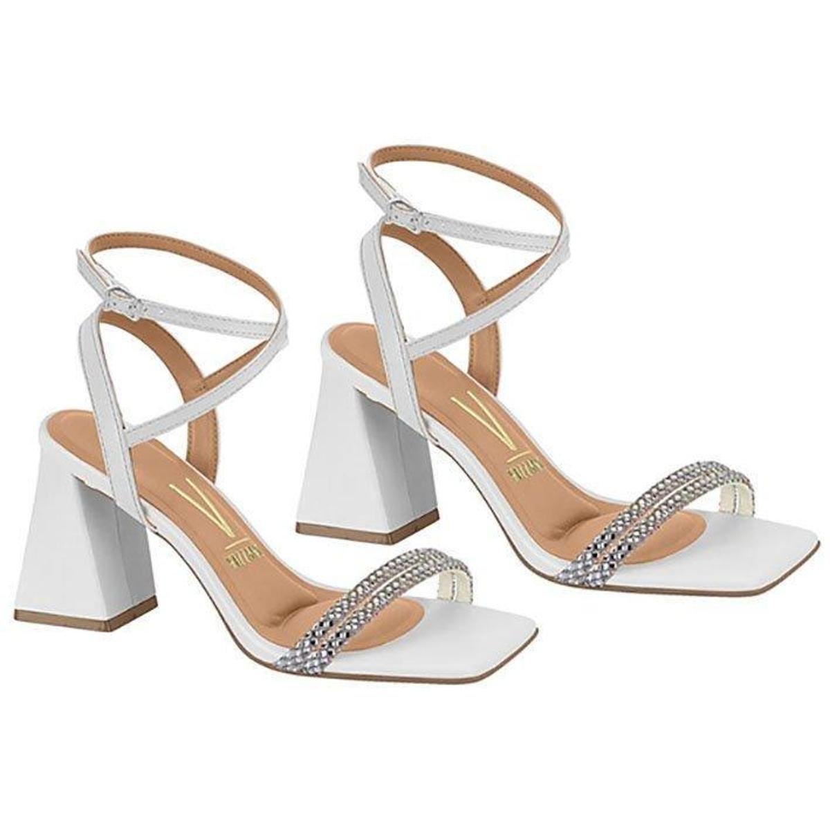 Salto Alto Vizzano Sandalia Vizzano Na Zattini Sandália Feminina