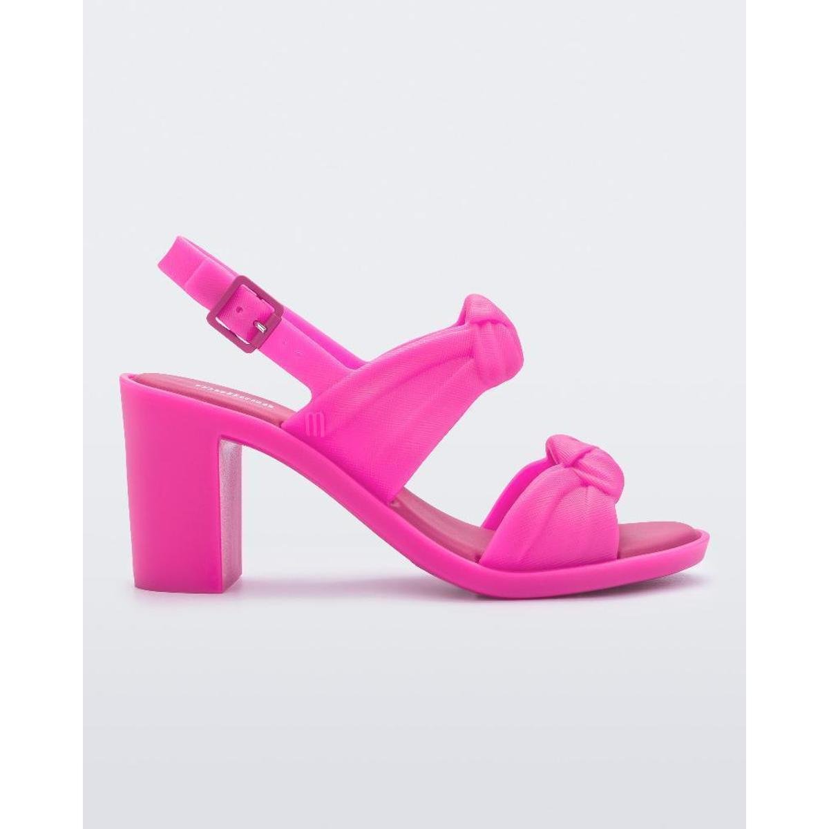 Sandália Salto Alto Melissa Velvet Heel Feminina Zattini