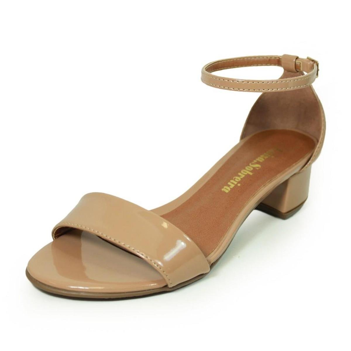 Sandália Salto Baixo Grosso Luiza Sobreira Zattini