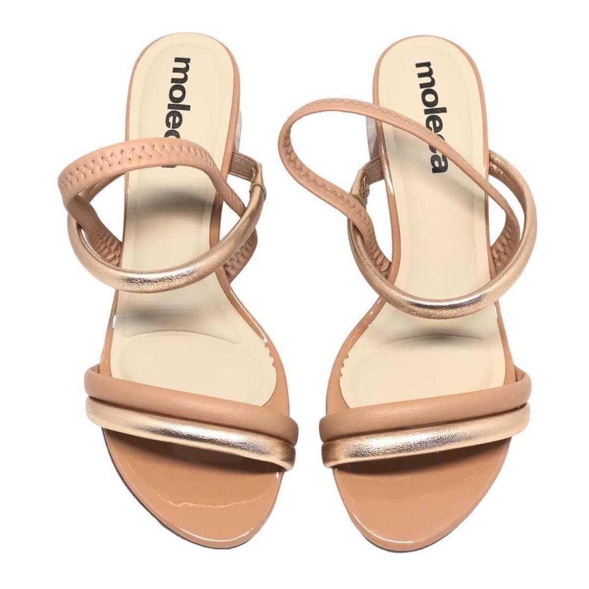 Sandalia Salto Baixo Moleca 5259.846 | Zattini