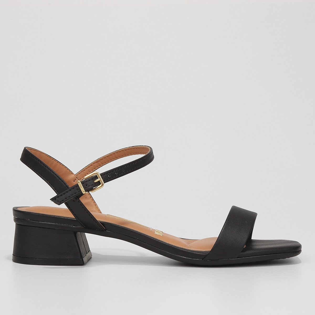 Sandália Salto Baixo Vizzano Feminina Menor preço em Sandália Salto Baixo Vizzano Feminina