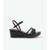 Sandália salto bloco comfort preto Preto - 35 - Preto