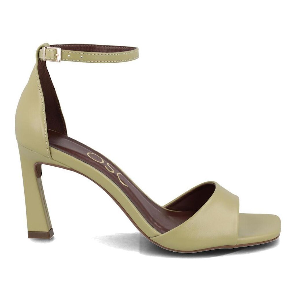 Sandália Salto Fino OSC Tiras Lace Up Feminina
