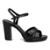 Sandália Salto Grosso OSC Peep Toe Feminina - Preto