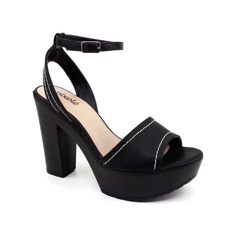 sandalia zattini salto grosso