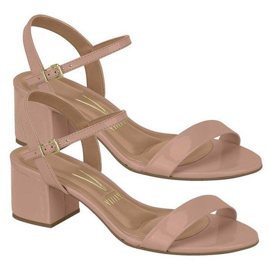 Sandália Salto Grosso Vizzano 6291900 Feminina