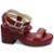 Sandália Salto Moleca Napa Turim Feminina 5549.106 - Vermelho