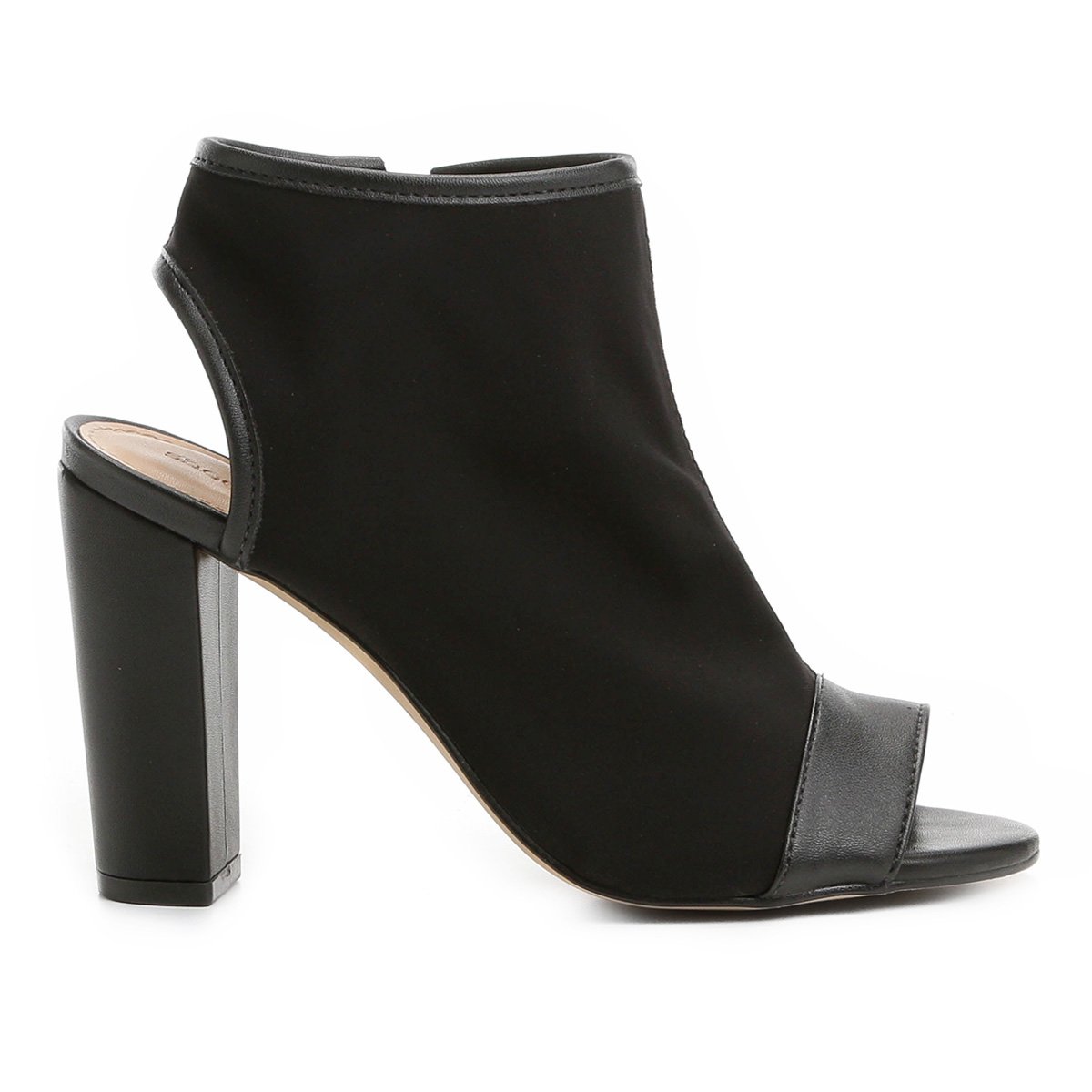Stretch Grosso Preto Feminina Feminina Salto Sandália Shoestock Grosso Shoestock Stretch Preto Sandália Salto Fq6wgqzd