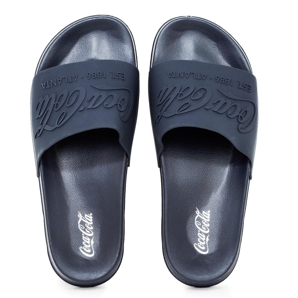 Sandália Slide Masculina Coca Cola Coke Bold Confortável Resistente Original 3919