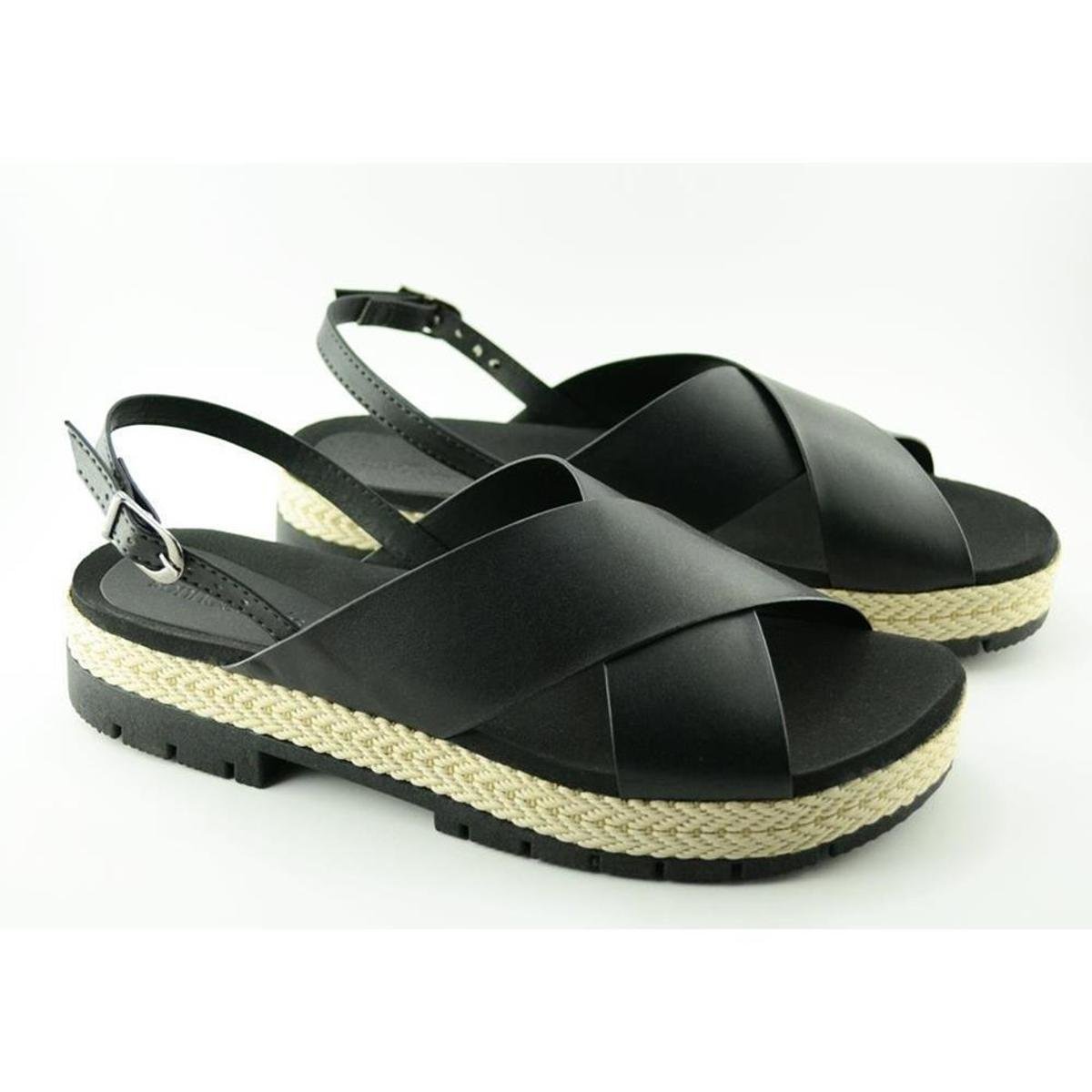 Sandália Soft Feminina Casual Dia a Dia Conforto Estilo - Preto Menor preço em Sandália Soft Feminina Casual Dia a Dia Conforto Estilo - Preto