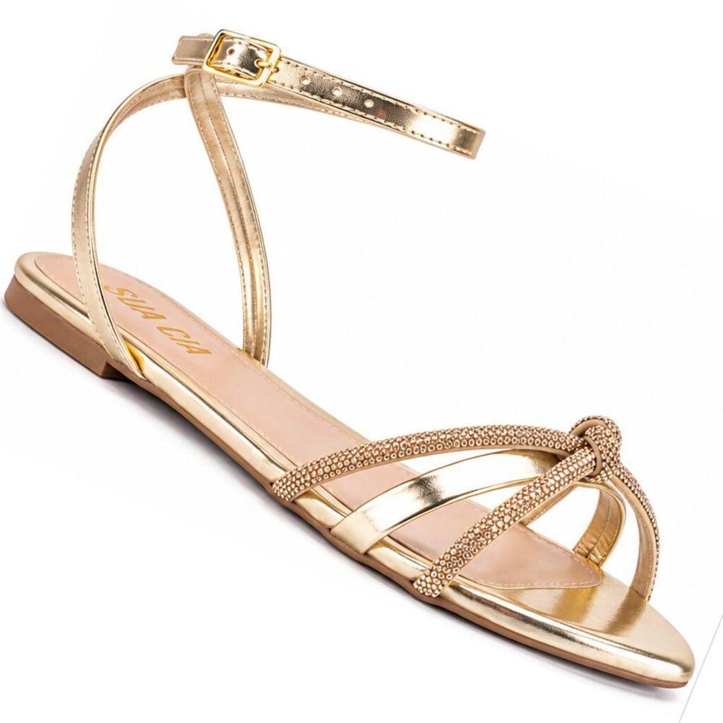 Sandalia Sua Cia 8164v27.16768 Rasteira Feminina