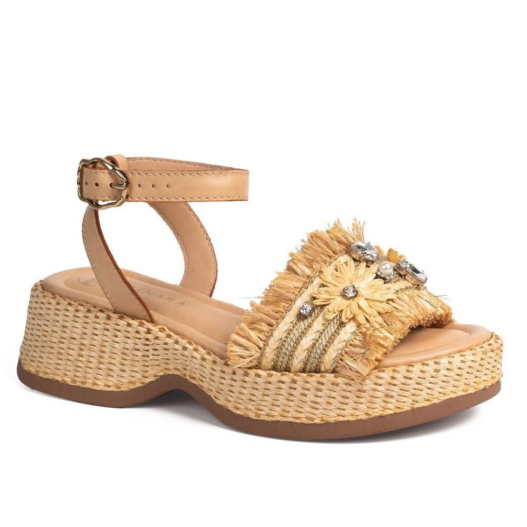 Sandália Tanara Flatform Feminina T9722