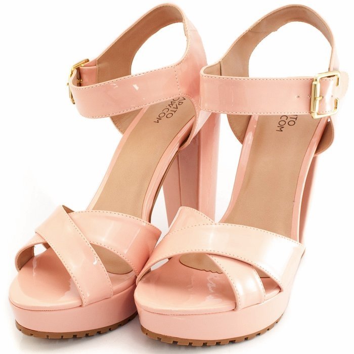 sandalia tratorada rosa bebe