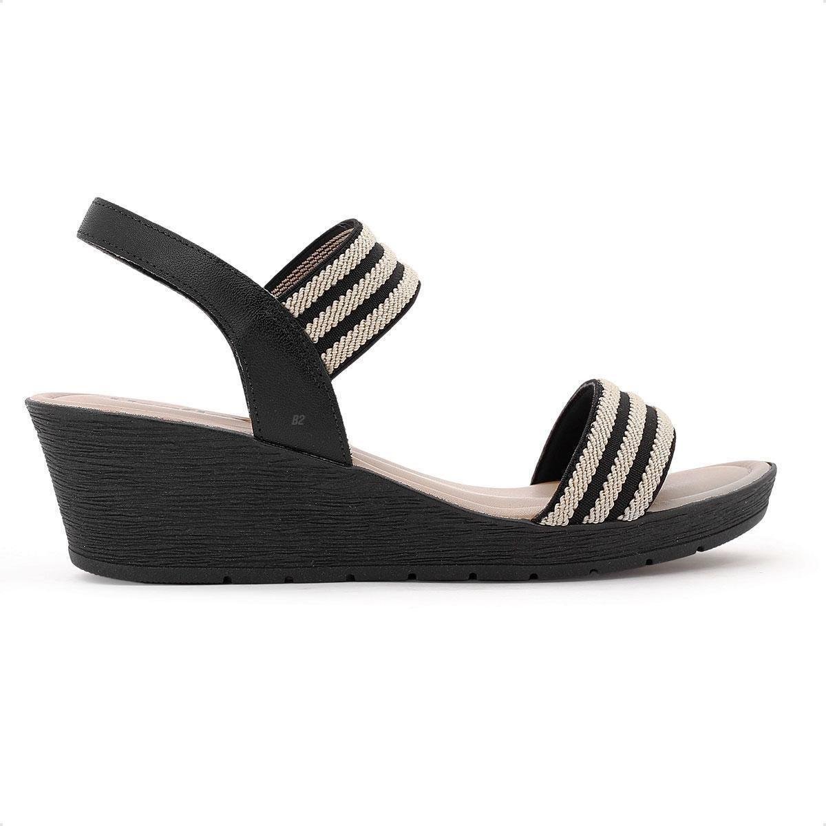 Sandal Usaflex Plaza Sul Lojas De Calçados No Shopping Itau Power