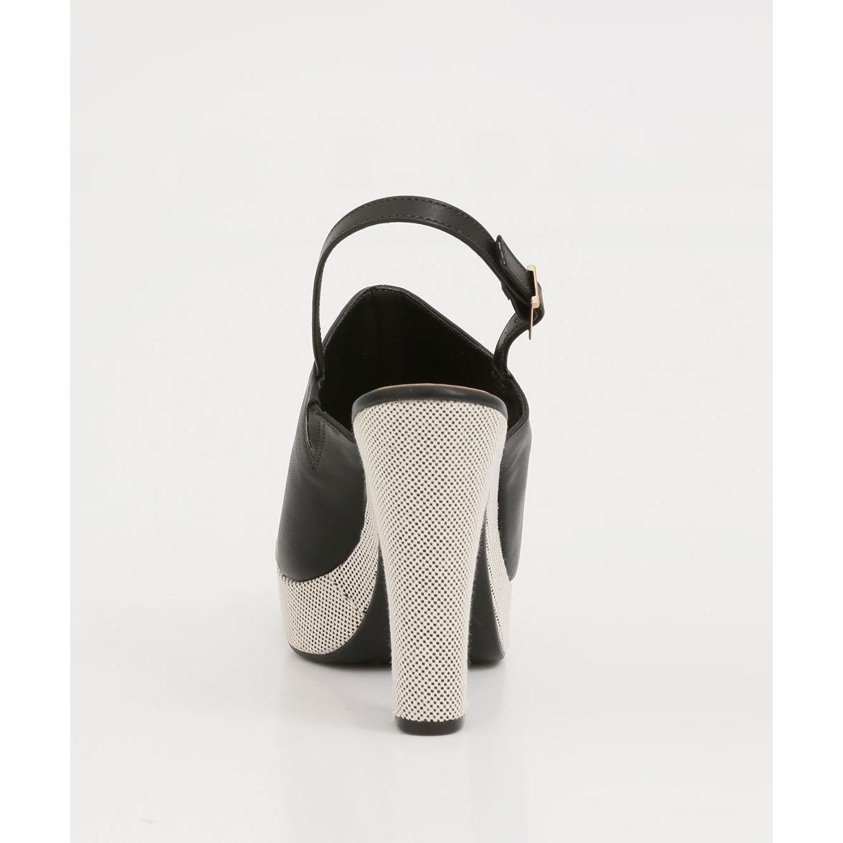 sapato meia pata via uno