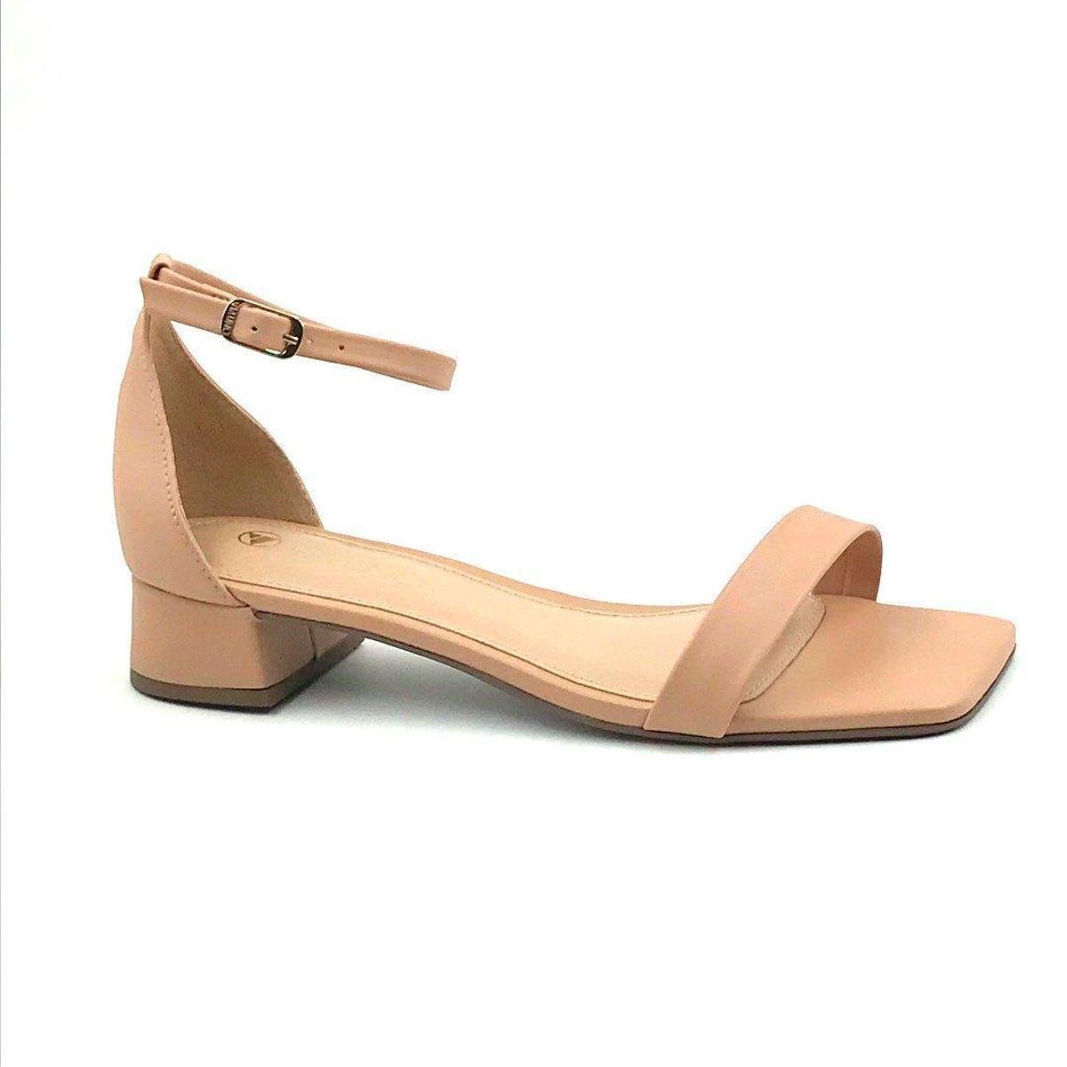 Sandália Via Uno Salto Baixo 806005 Zattini