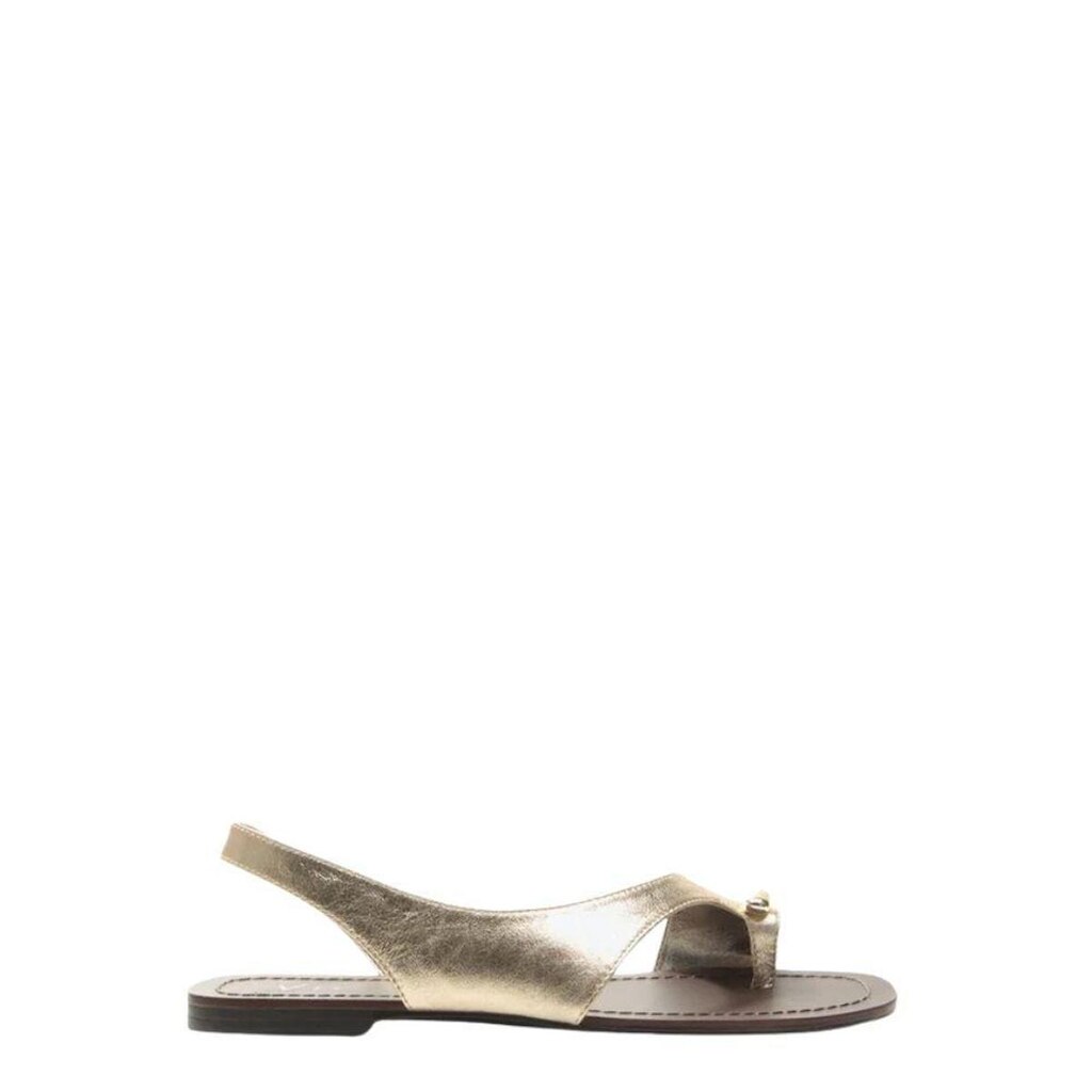 Sandália Vicenza Flat Coimbra Dourado