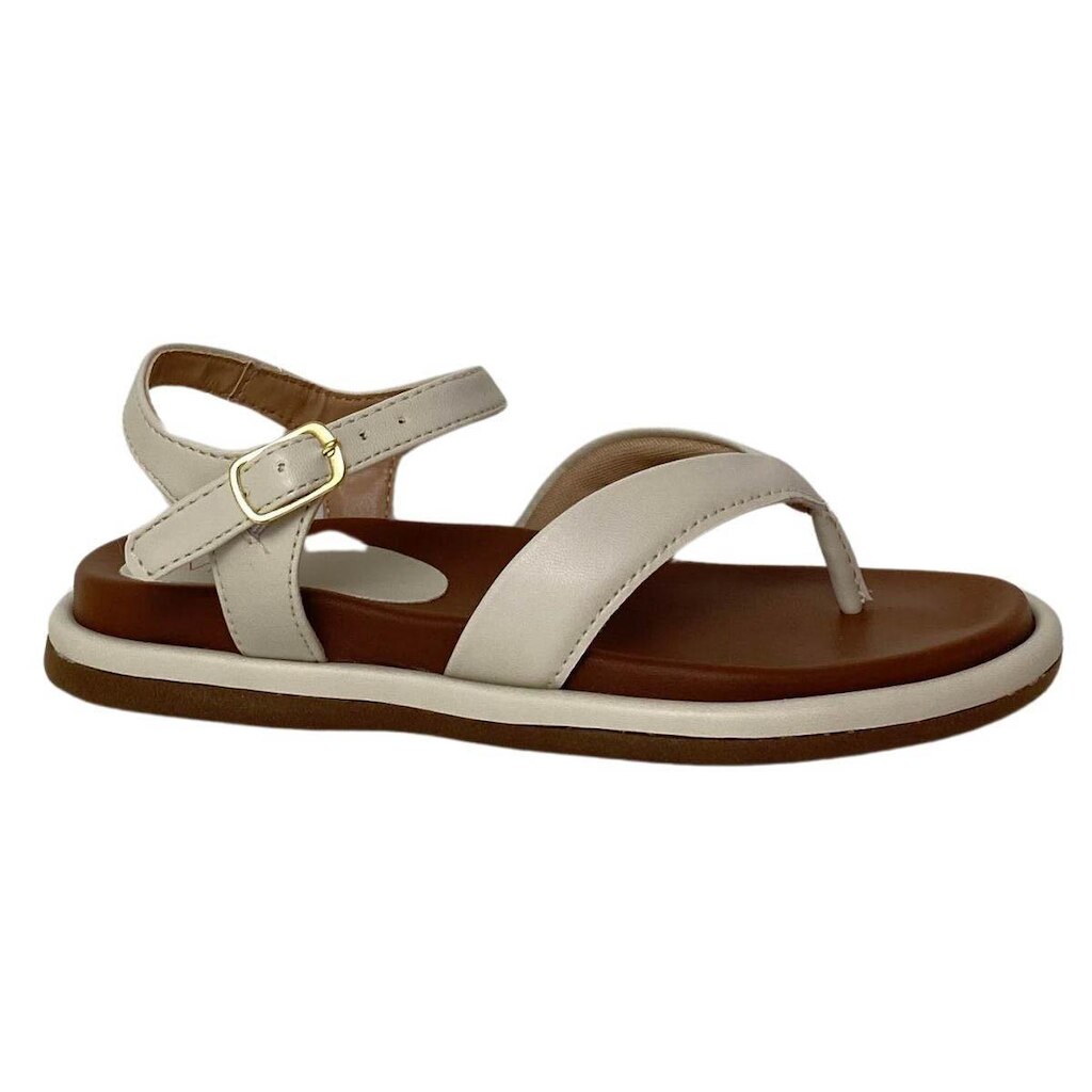 Sandália Villa Pink Infantil Menina 6116070 Off White