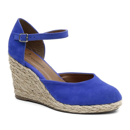 Sandália Violanta Espadrille Feminina - Azul