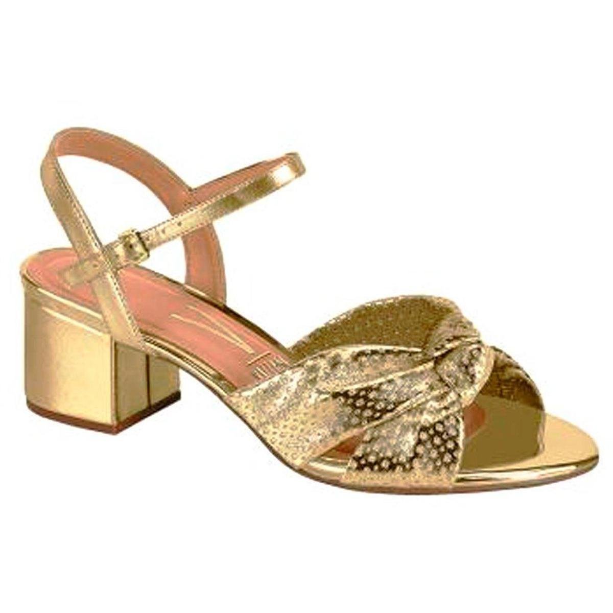 Sandália Vizzano 6291 1122 22521 33/40 - Dourado | Zattini