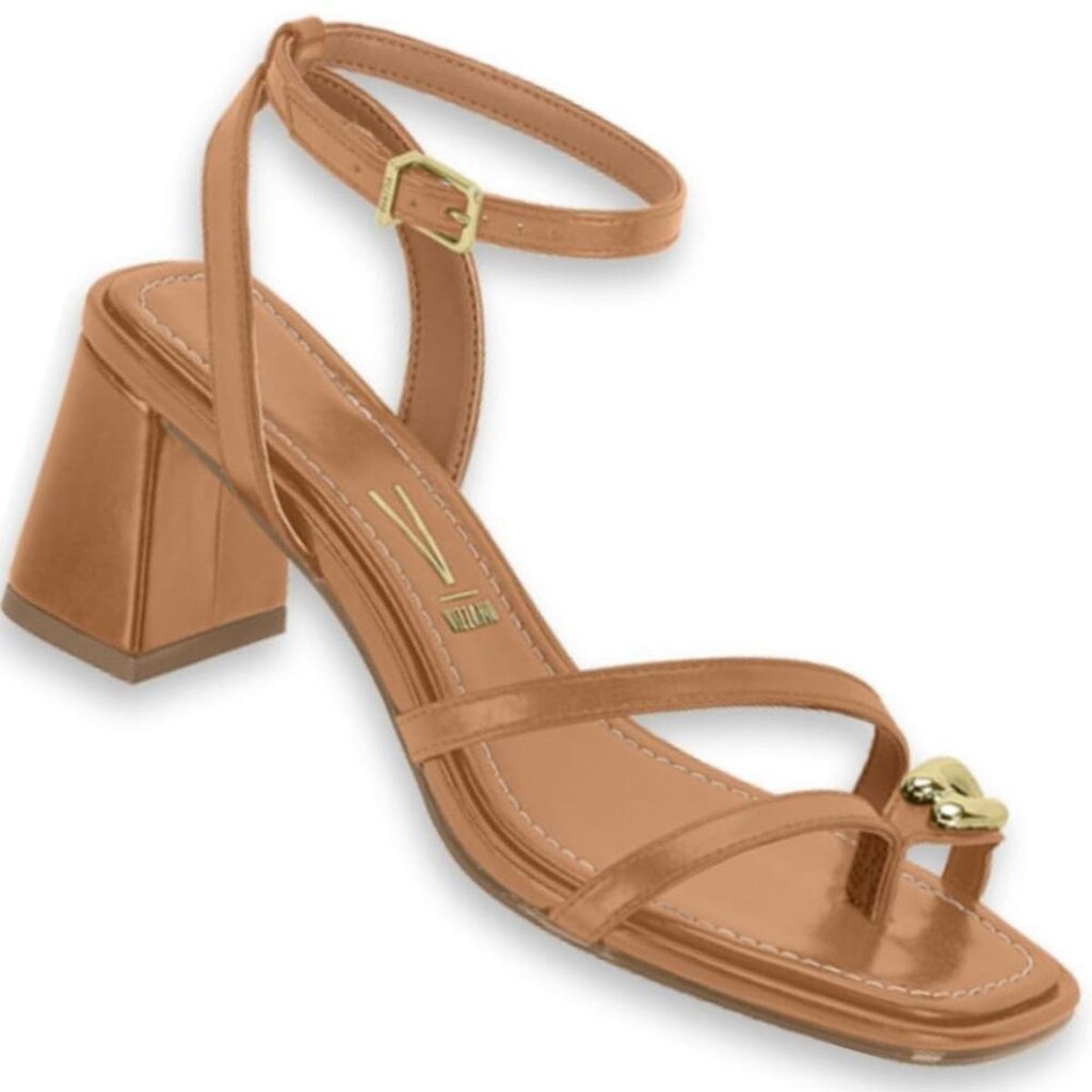 Sandalia Vizzano 6291.1176 Salto Bloco Feminino