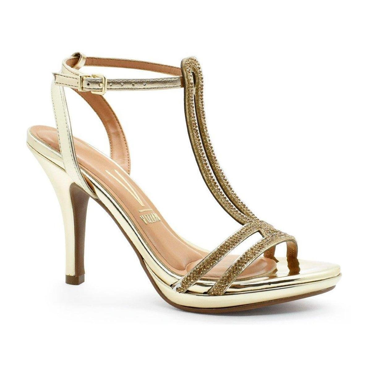 Sandália Vizzano 6419 101 14710 33/40 - Dourado | Zattini