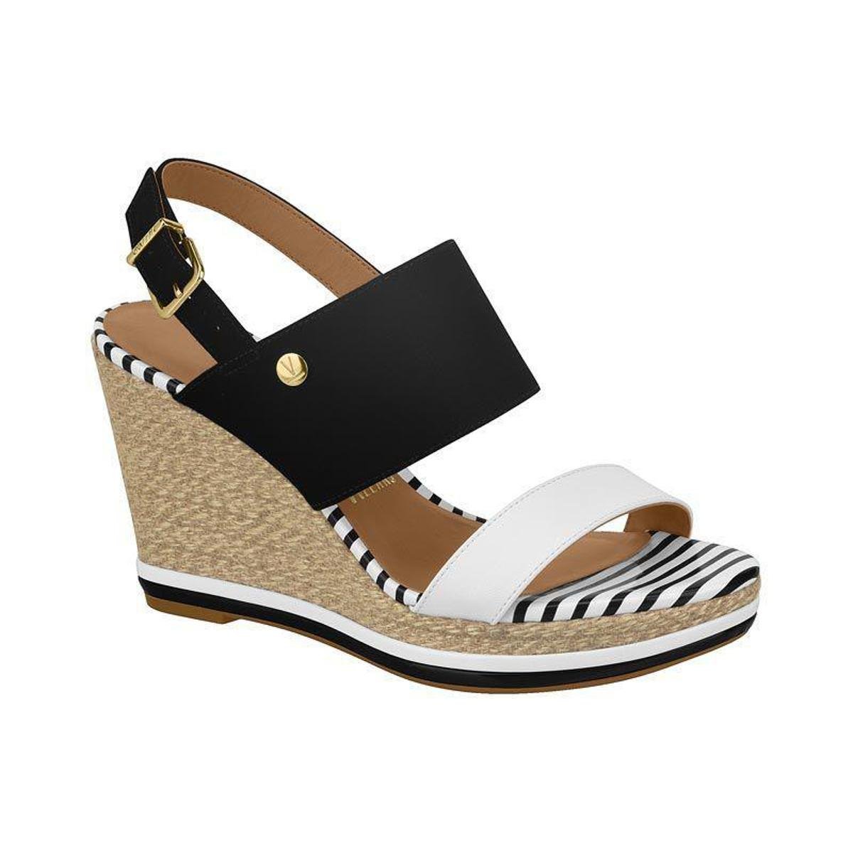 sandalia preta zattini