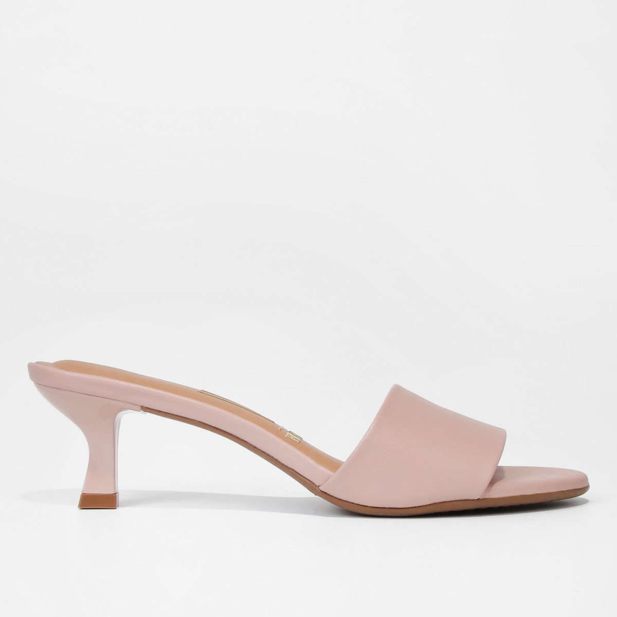 Sandália Vizzano Salto Cone Lisa Feminina - Rosa Menor preço em Sandália Vizzano Salto Cone Lisa Feminina - Rosa