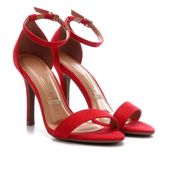 Sandália Vizzano Sandalias Femininas Vermelhas Sandália Feminina