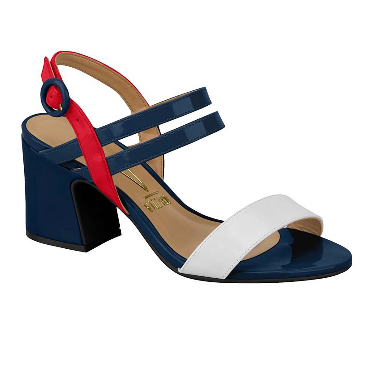 sandalias salto grosso zattini