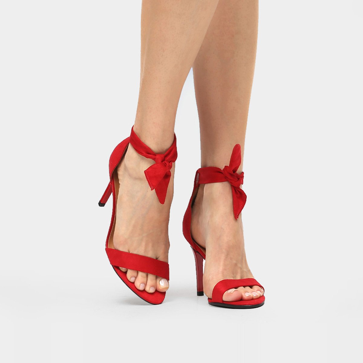 Sandália Vizzano Tira Nó - Vermelho Menor preço em Sandália Vizzano Tira Nó - Vermelho