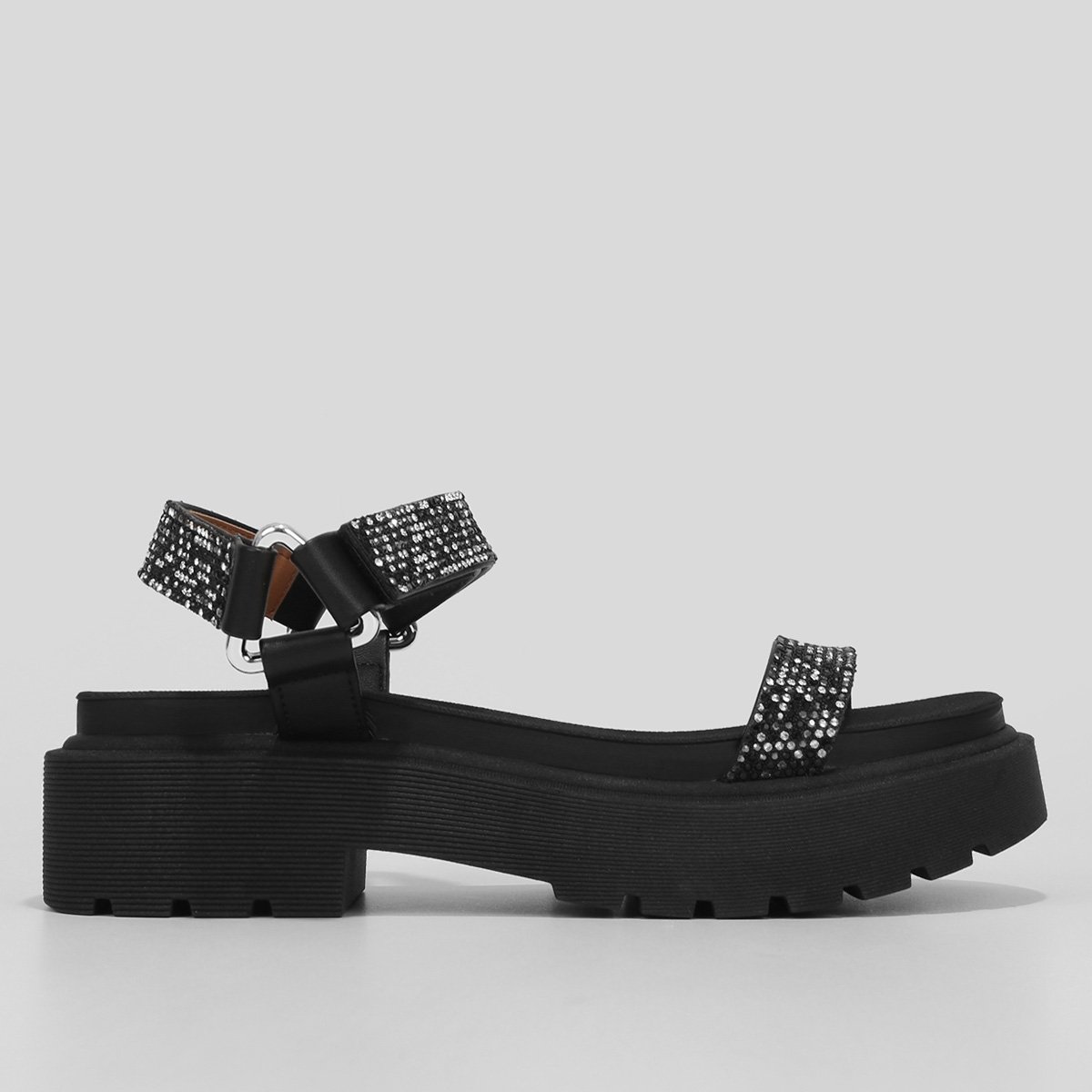 Sandália Vizzano Tratorada Brilho Feminina Zattini