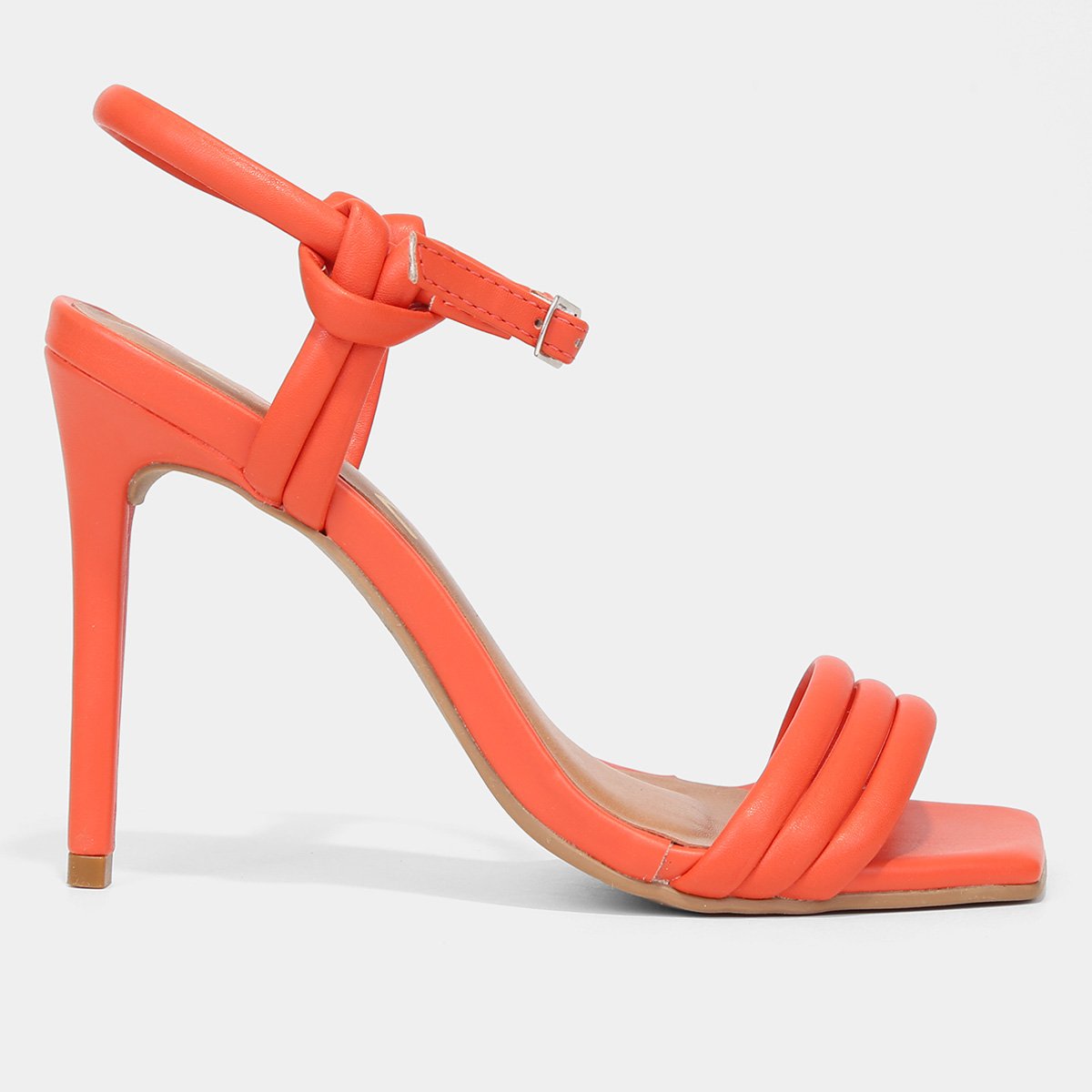 Sandália Zatz Salto Alto Feminina - Vermelho Menor preço em Sandália Zatz Salto Alto Feminina - Vermelho