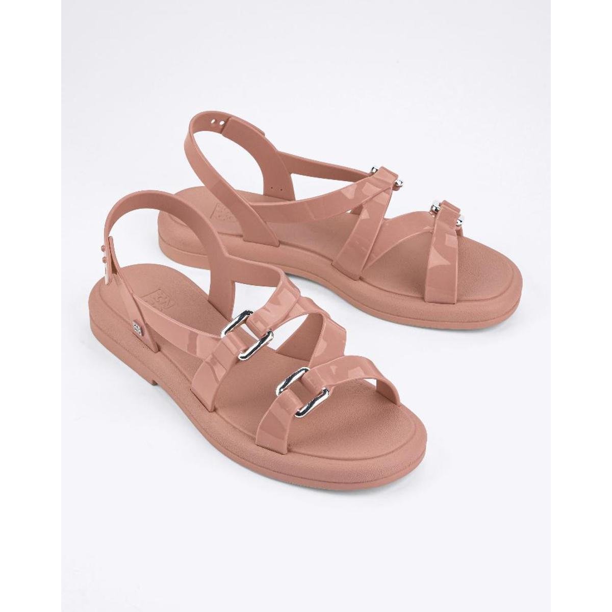 Sandália Zaxy Singular Feminina - Nude Menor preço em Sandália Zaxy Singular Feminina - Nude