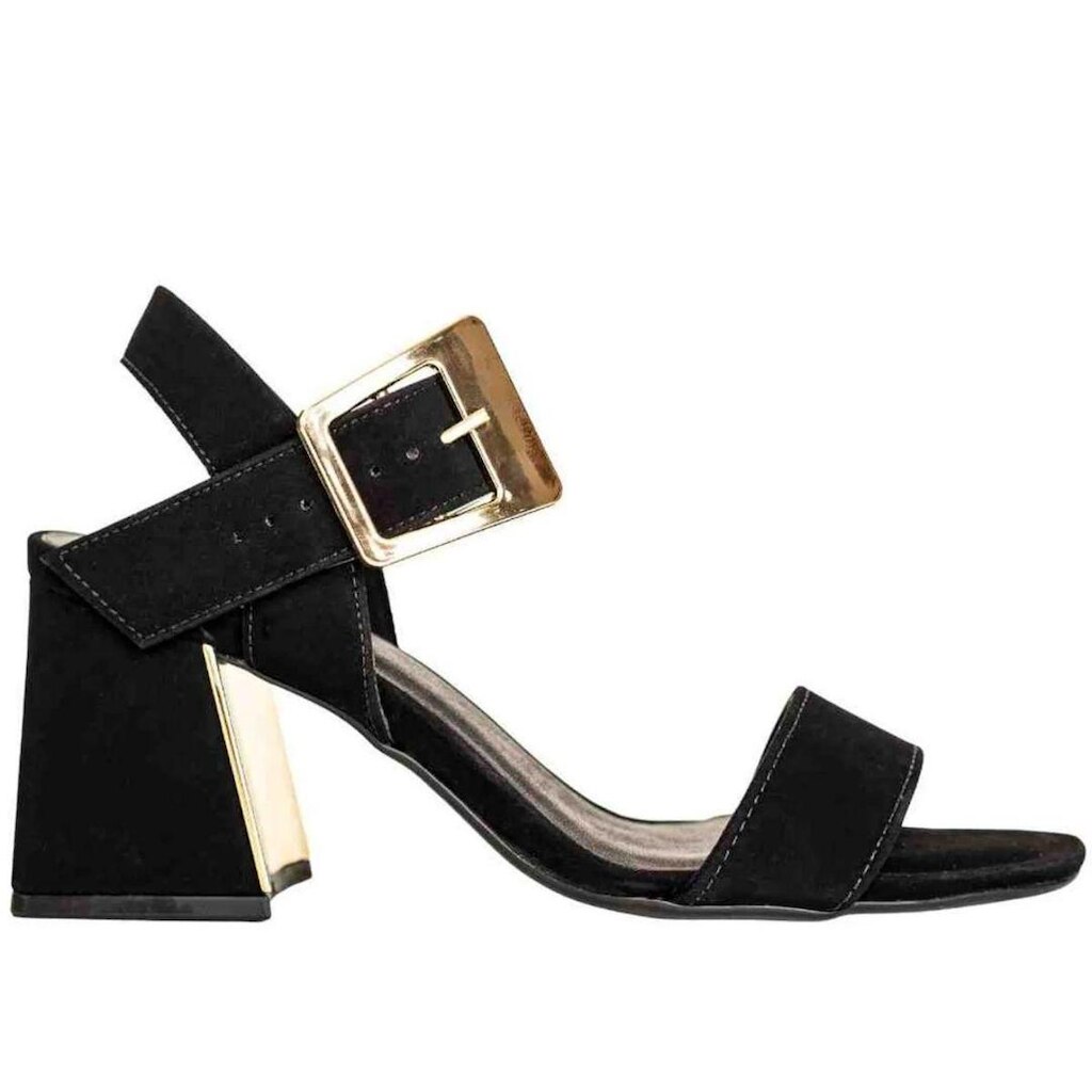 SANDALIAS . BEBECE PRETO FEMININO T6049-141