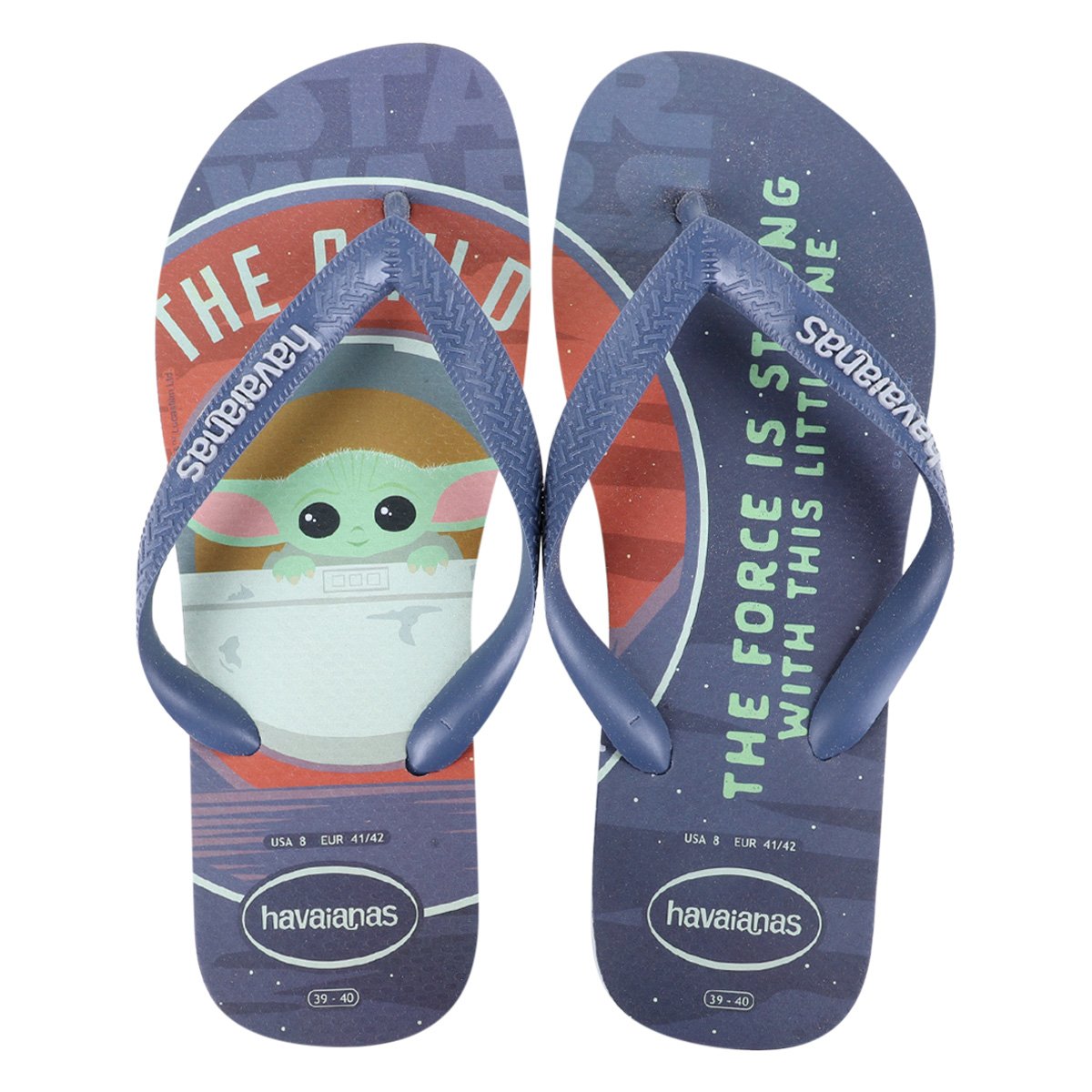 Sandálias Havaianas Top Baby Yoda Masculino - Cinza Menor preço em Sandálias Havaianas Top Baby Yoda Masculino - Cinza