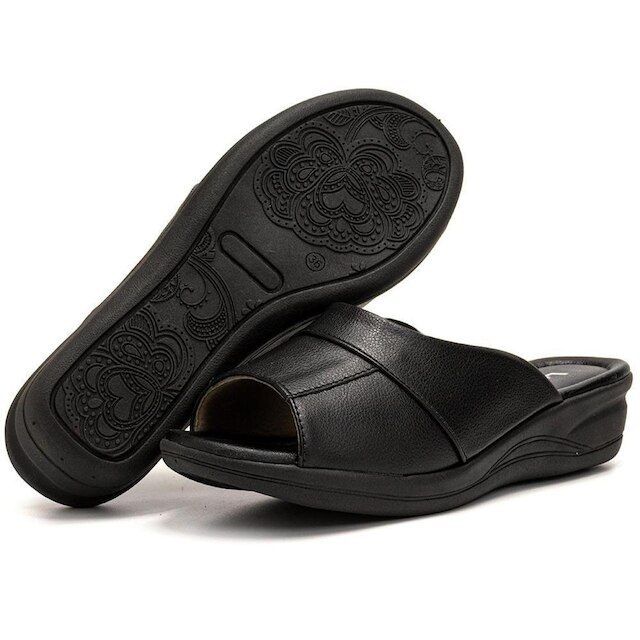 Sandalias Tamanco Feminino Confort 33 ao 40