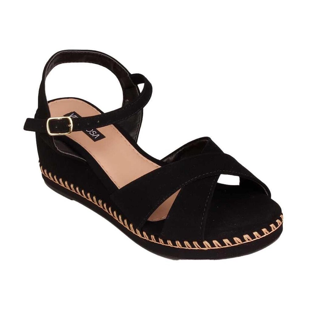 Sand.anabela Feminino Villarosa 300230058 Nb.preto 34