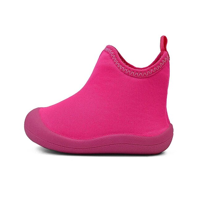 Sapameia Bota Infantil Bebê Menina Esportiva Pink Cano Alto Inverno Antiderrapante Confortável Mzkid